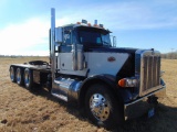 1998 Peterbilt 378 Tri Axle Winch Tractor, s/n 1xpfpbex2wn444045 new crate 3406e eng, 18 spd trans,