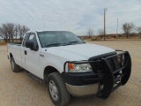 2005 Ford F150 4x4 Pickup, s/n 1ftrf14595na07623, v8 gas eng, auto trans, od reads 132913 miles,
