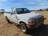 1997 Ford F250 4x4 Pickup, s/n 1fthf26h4vec28166, v8 eng, auto trans, od reads 211224 miles,