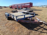 16' Bumperpull T/A Trailer (Bill of Sale Only)