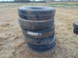 (6) 9.00R20 Tires