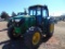 2014 John Deere 6115M Farm Tractor, s/n h816646, cab, a/c, hour meter reads 2074 hrs, 3 remotes,