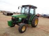 2001 John Deere 5420 Farm Tractor, s/n 140020, cab, 3pt, pto, 2 remotes, hour meter reads 4380 hrs,