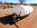 Spray Unit Bar Ditch Sprayer, s/n 008231, 1000 gallon tank, honda 5.5 eng, 1 boom w/boom buster