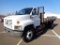 2005 Chevy C6500 S/A Flatbed Truck, s/n 1gbj6c1e05f522585, gas eng, 5 spd trans, 15' dump bed, od