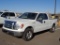 2009 Ford F150 XLT Ext Cab Pickup, s/n 1ftrx12889fb05343, v8 gas eng, auto trans, (unknown miles)