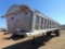 1999 Travis 37' T/A End Dump Trailer, s/n 1t91f3725x1247010, elec tarp, air ride,