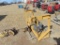 Footebros Gear reduction on skid, w/5hp baldor electric motor,