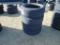 (4) 255/60r19 michelin tires
