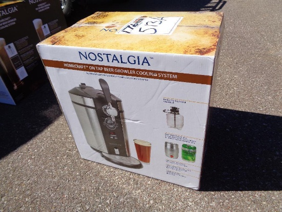 Nostalgia Home Tap Beer Growler Cooling System (new)