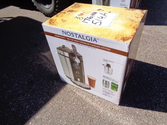 Nostalgia Home Tap Beer Growler Cooling System (new)