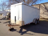 Mi-T-M Steamer in Enclosed 2012 Cargo Mate T/A Bumperpull Trailer, s/n 49tcb1622c1006892, (Bill of