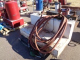 105 Gallon L Shaped Fuel Tank w/20gpm pump