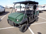 Kawasaki 4010 4x4 Side by Side, diesel eng, 4 passenger, (Bill of Sale)
