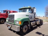 1994 Mack CH613 T/A Winch Tractor, s/n 1m2aa13y0rw027293, e7-350 eng,13 spd trans,od reads 657369