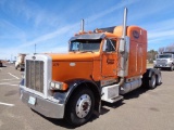 1992 Peterbilt 379 T/A Truck Tractor, s/n 1xp5db9x3nn316202, cat 3406b eng, 13 spd trans, sleeper,