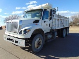 2011 IHC T/A Dump Truck, s/n 1htwga7r3bj368234, maxforce eng, 10 spd trans, od reads 189420 miles