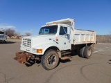 1995 IHC 4700 S/A Dump Truck, s/n 1htscacm1sh623686, dt408 eng, 5x2 trans, od reads 51121 miles,