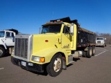 1995 Peterbilt 377A T/A Dump Truck, s/n 1xpcdb9x15a361366, 3406 cat eng, 13 spd trans, od reads