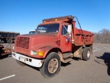 1990 IHC S1900 S/A Dump Truck, s/n 1htsdz4n7lh290284, diesel eng, 5 spd trans, od reads 272496