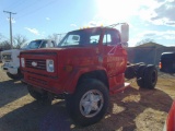1974 Chevy C60 Cab & chassis, s/n cce614v133486, v8 gas eng, 4x2 trans, od reads 46046 miles, (does