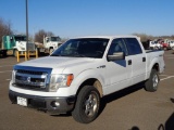 2014 Ford F150 4x4 Crewcab Pickup, s/n 1ftfw1ef2ekd33503,v8 eng, auto trans, od reads 116425 miles,
