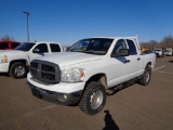 2008 Dodge Ram 2500 Pickup, s/n 3d7k528a38g215252, diesel eng, auto trans, od reads 151995 miles