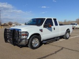 2008 Ford F250 Extcab Pickup, s/n 1ftsx20r08ed92071, pwr stroke diesel eng, auto trans, od reads
