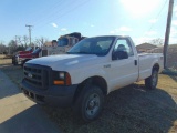 2006 Ford F250 4x4 Pickup, s/n 1ftnf21556ec97773, v8 gas eng, auto trans, (Does not start)