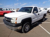 2006 Chevy 2500 CNG Pickup, s/n 1gchc24u5ge273482, v8 CNG eng, auto trans, od reads 174156 miles,