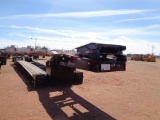 2015 XL Specialized Trailers XL120HDG Tri Axle Lowboy Trailer w/ pin on extended 4th Axle, s/n