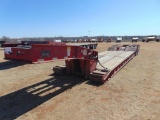 2006 Witzco RG35 RGN T/A Lowboy Trailer, s/n 1w8a11d276s000195, 20' Load Deck,