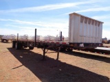 2001 Transport TL2000 48' Spread axle Flatbed Trailer, s/n 1ttf4820711066815,