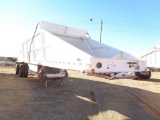 2005 Trailblazer Spread Axle Singlegate Belly Dump Rock Trailer, s/n 1c9ss422951425060, air ride,