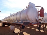 2004 Dragon 150bbl T/A Aluminum Vacuum Trailer, s/n 1unst42244l023760, air ride