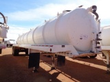 2005 Dragon 130bbl T/A Vacuum Trailer, s/n 1unst42x5l033209, spring ride