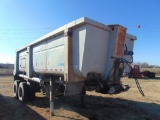 Steel 21' T/A Water Trailer,gravity flow, spring ride