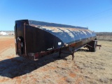 1954 Fruehauf S/A Water Trailer, s/n td9541c, 26' length,