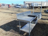 Stainless steel table