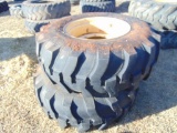 (2) 16.9-24 tires on rims