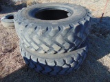 (2) 17.5r25 tires