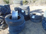 (17) Assorted Tires & (1) Rim