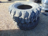 (2) 17.5-25 Loader tires