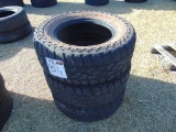 (3) LT265/70r17 cooper tires