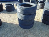 (4) 255/60r19 michelin tires