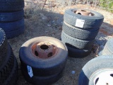 (6) 235/85r16 tires on rims