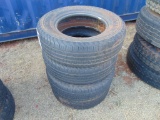 (4) goodyear 235/70r16 tires