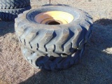 (2) 1400-24 tires on rims