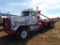 1981 Pete T/A Doublewinch Gin Pole Truck, Big Cam 400 eng, double stick trans, od reads 160253
