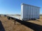 1995 Benson 48' Spread Axle Aluminum Flatbed Trailer, s/n1nuft28z7shna0637,